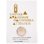 Portugal 2€ 730 Anos Universidade de Coimbra Bnc 2020